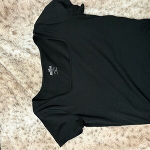 Hollister Black Crop Top